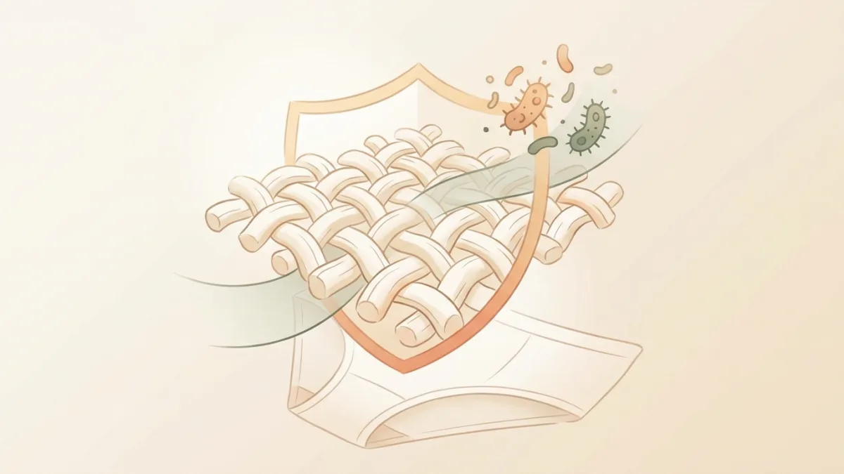 Le rôle du coton dans la prévention des infections.