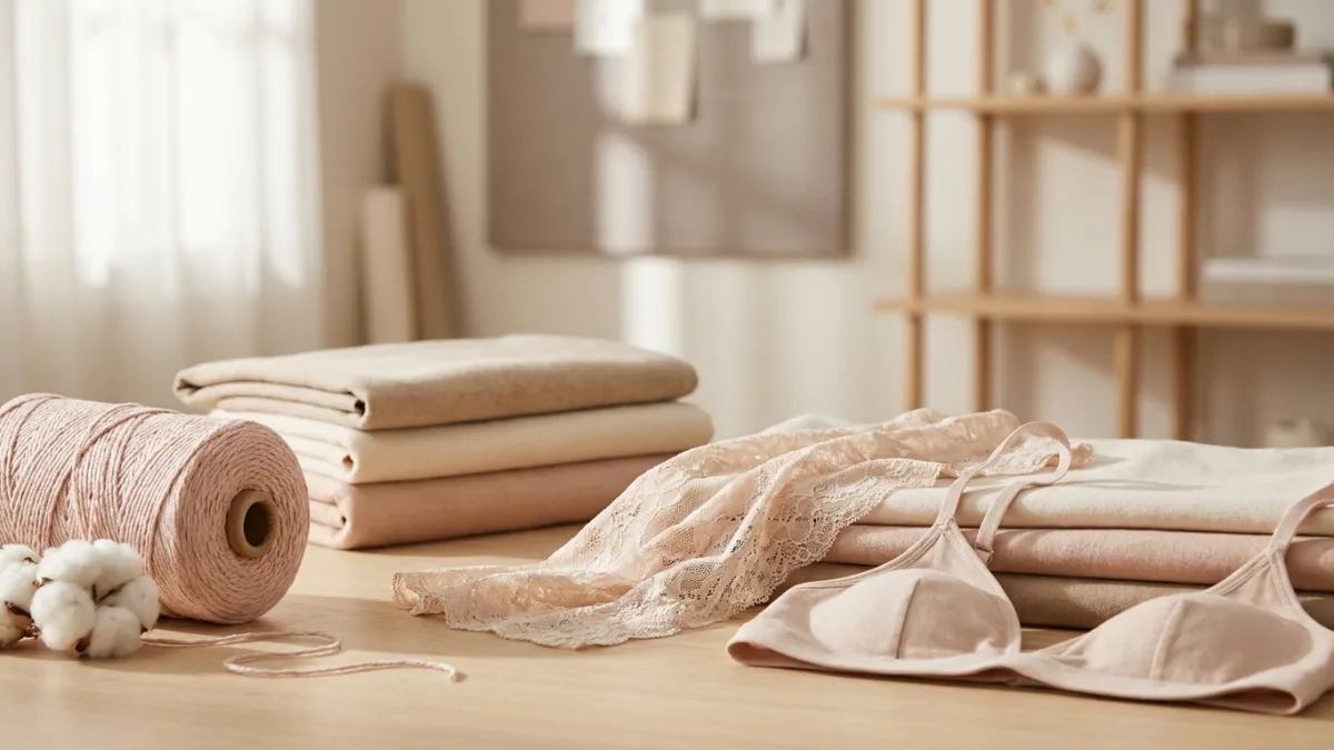 Coton recyclé : l'avenir de la lingerie durable ?