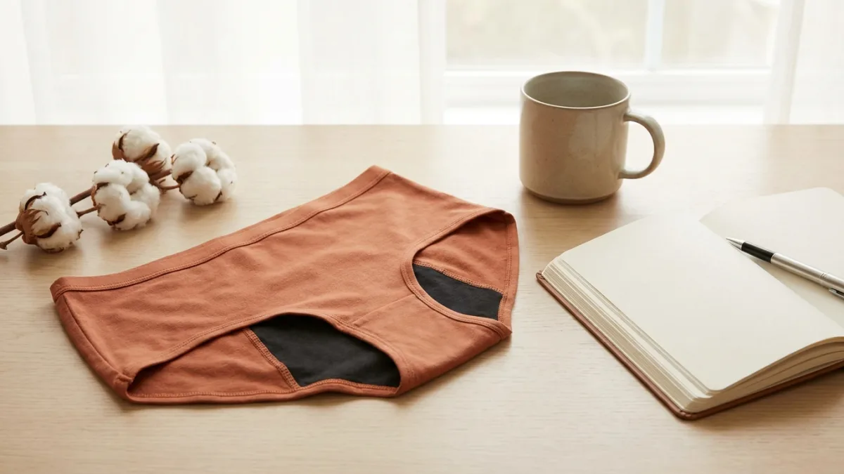 Culotte menstruelle en coton : avantages et choix.