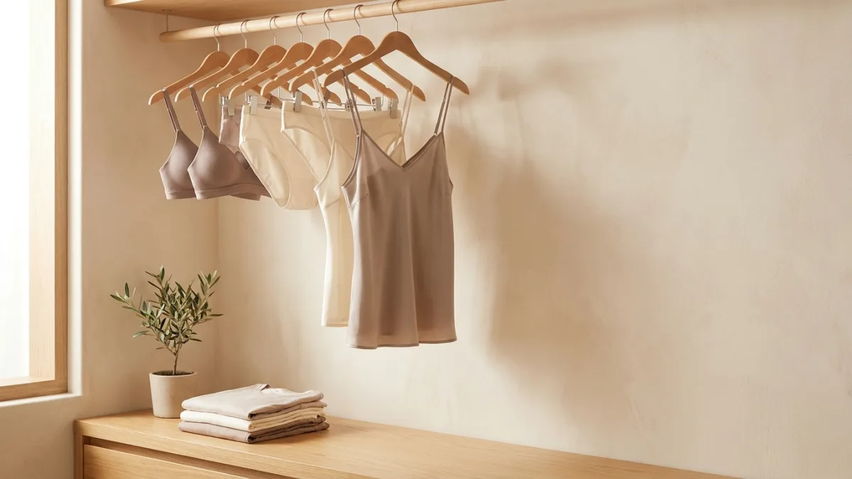 Lingerie minimaliste : le dressing capsule.