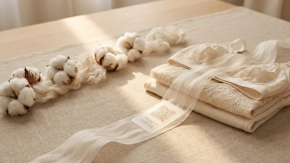 Traçabilité lingerie : de la graine à votre peau.